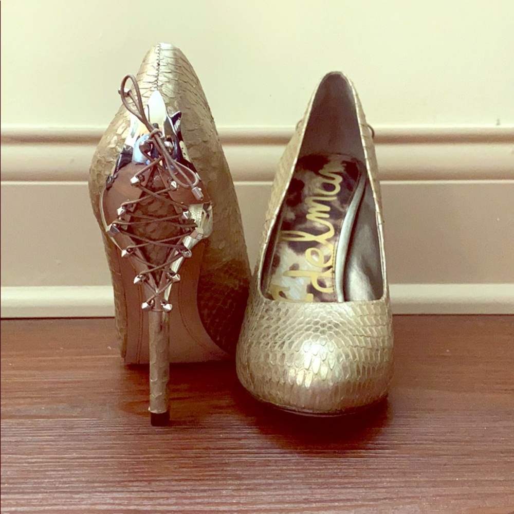 Sam Edelman Leather Heels